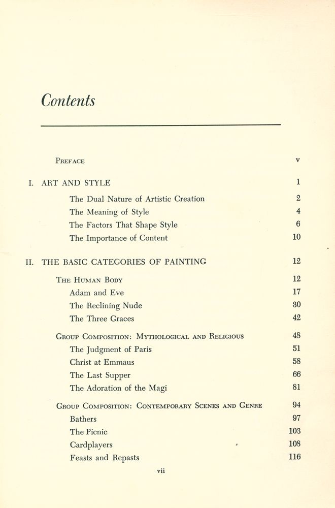 『STYLES in Painting : A COMPARATIVE STUDY』 2