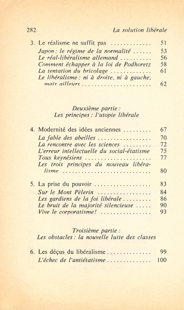 『LA SOLUTION LIBÉRALE』 3