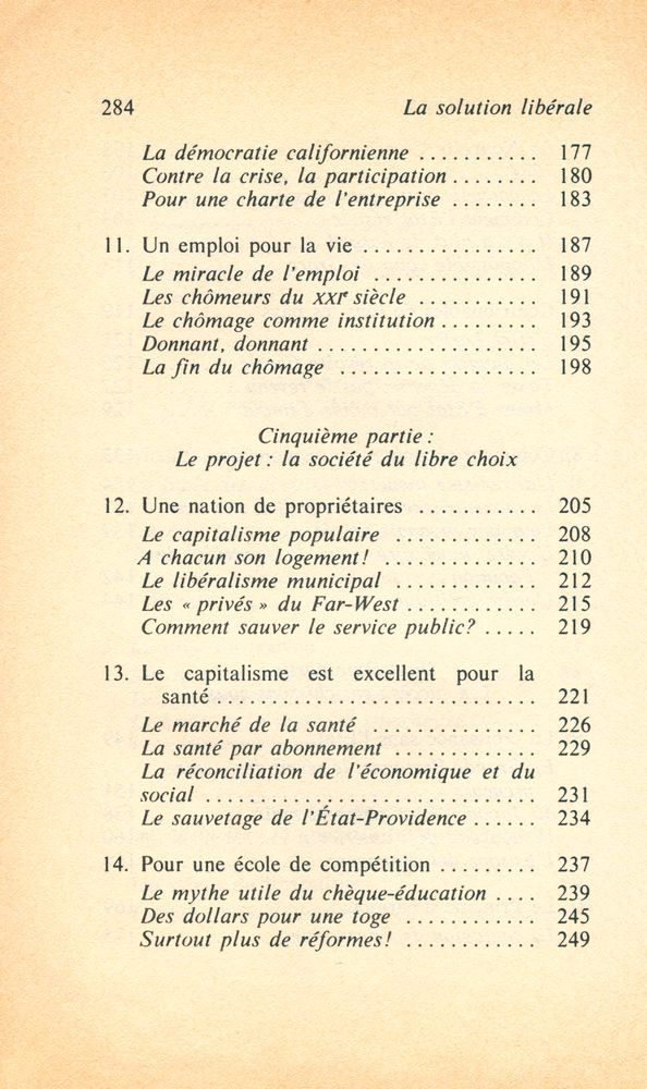 『LA SOLUTION LIBÉRALE』 5