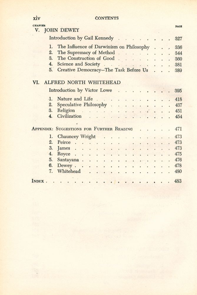 『CLASSIC AMERICAN PHILOSOPHERS: PEIRCE, JAMES, ROYCE, SANTAYANA, DEWEY, WHITEHEAD』 3