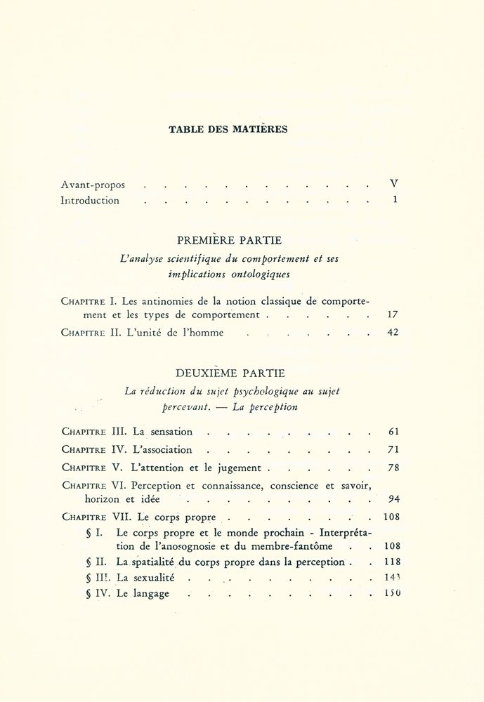 『BIBLIOTHÈQUE PHILOSOPHIQUE DE LOUVAIN: UNE PHILOSOPHIE DE L'AMBIGUÏTÉ : L'existentialisme de Maurice Merleau - Ponty』 2