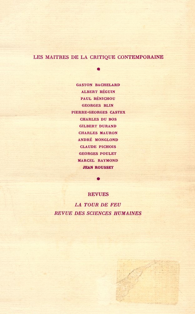 『LA CRISE DU CONCEPT DE LITTÉRATURE EN FRANCE AU XXe SIÈCLE』 4