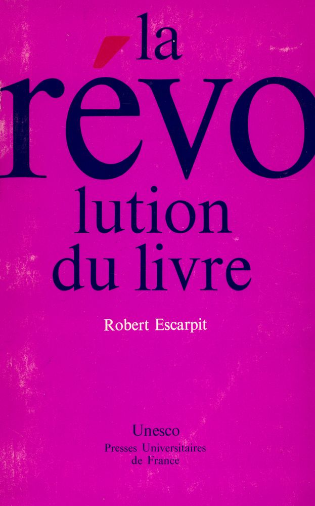 『la révolution du livre』 1