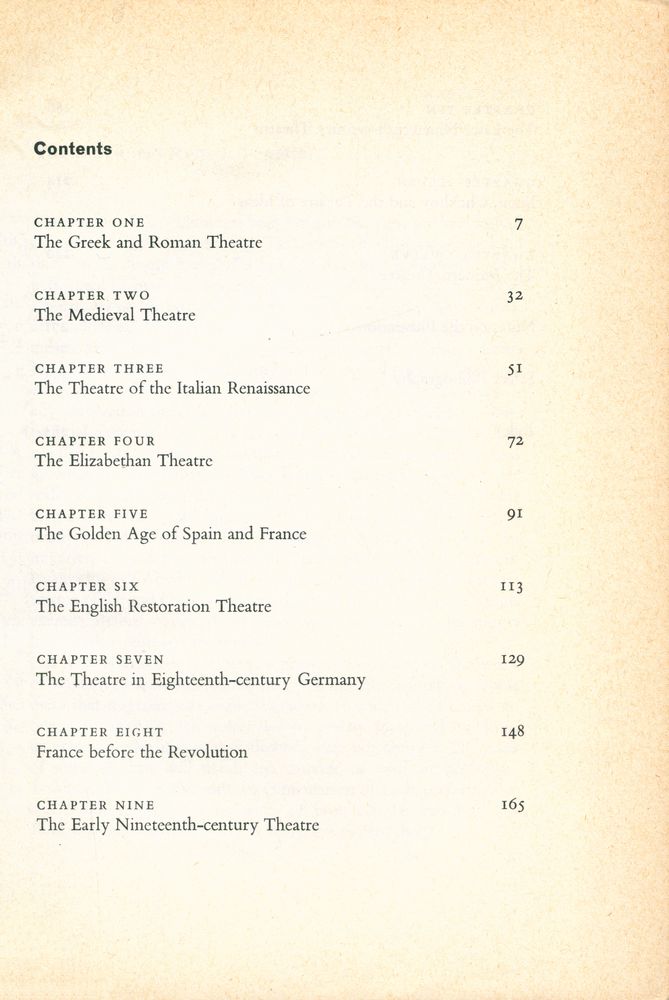 『The Concise History of Theatre』 2