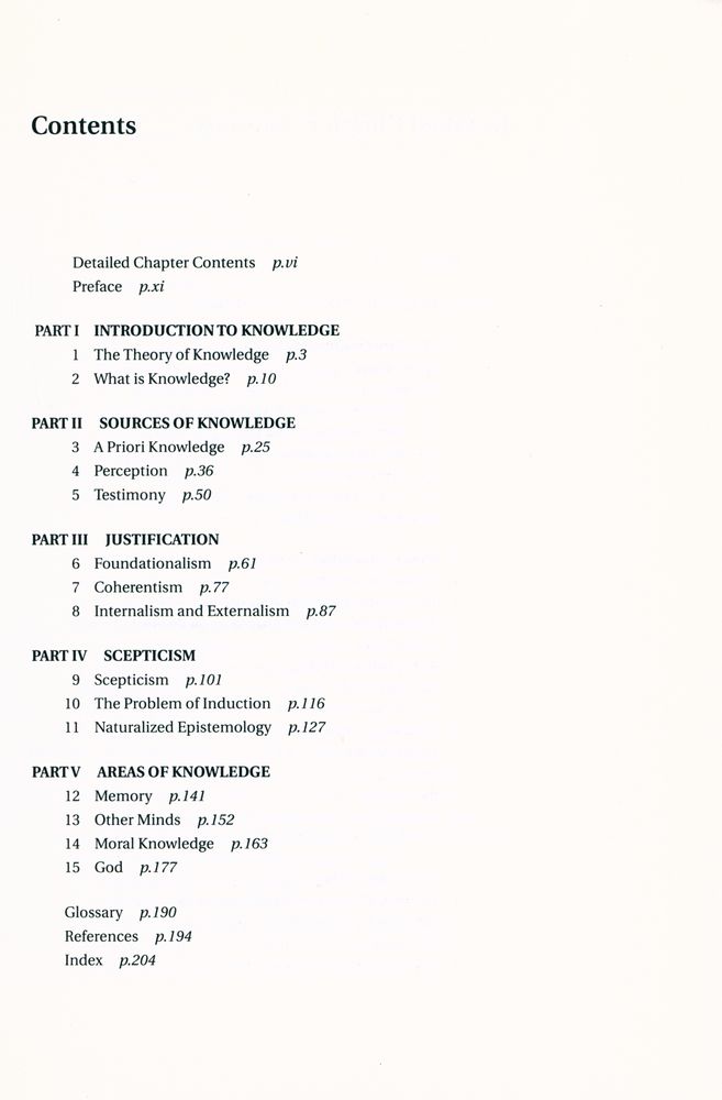 『An Introduction to the Theory of Knowledge』 2