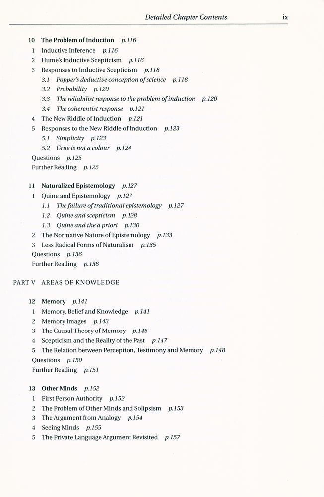 『An Introduction to the Theory of Knowledge』 6