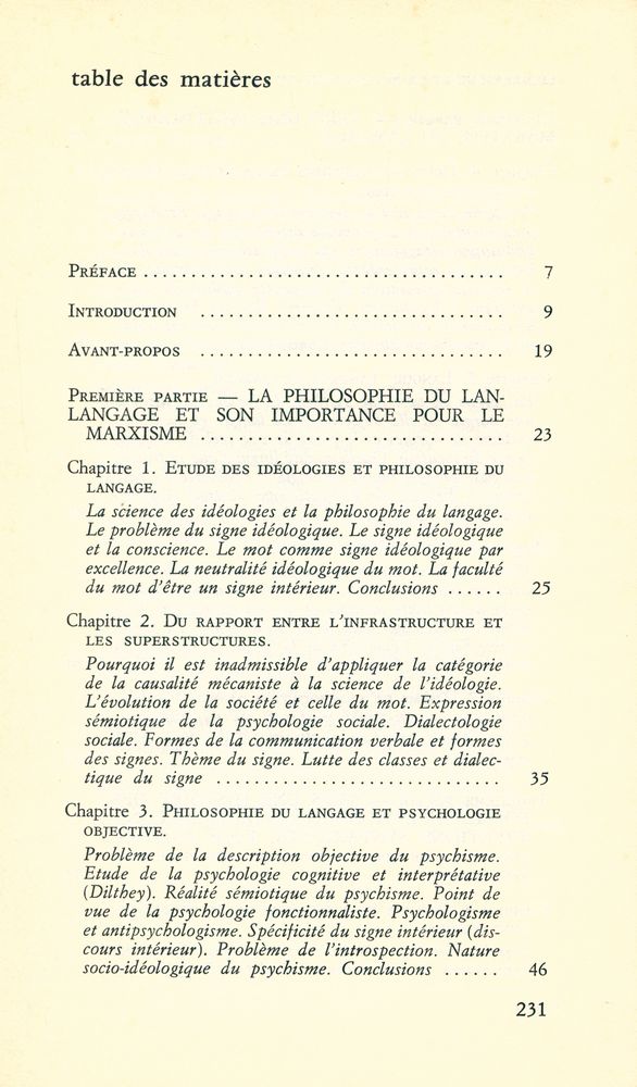 『Le sens commun - Le Marxisme et la philosophie du langage : Essai d'application de la méthode sociologique en linguistique』 2