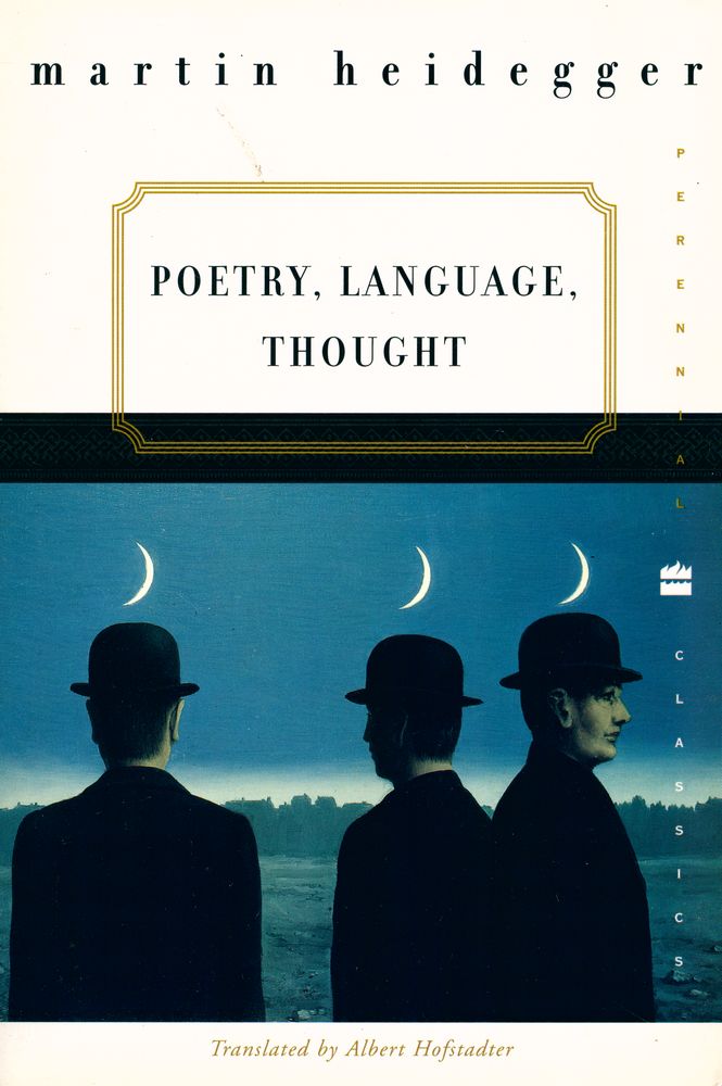 『Poetry, language, thought』 1