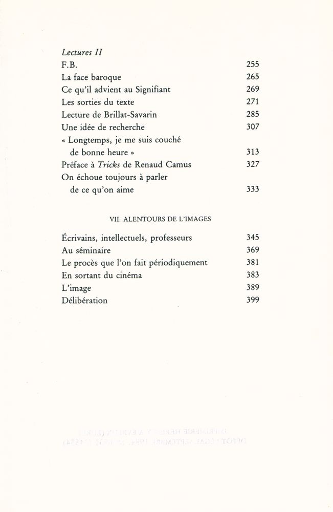 『Essais critiques IV : Le bruissement de la langue』 4