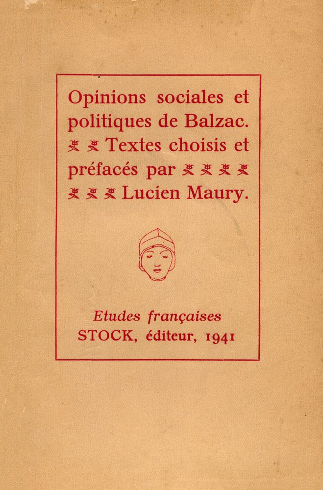 『Opinions sociales et politiques : suivi de pensées diverses』 1