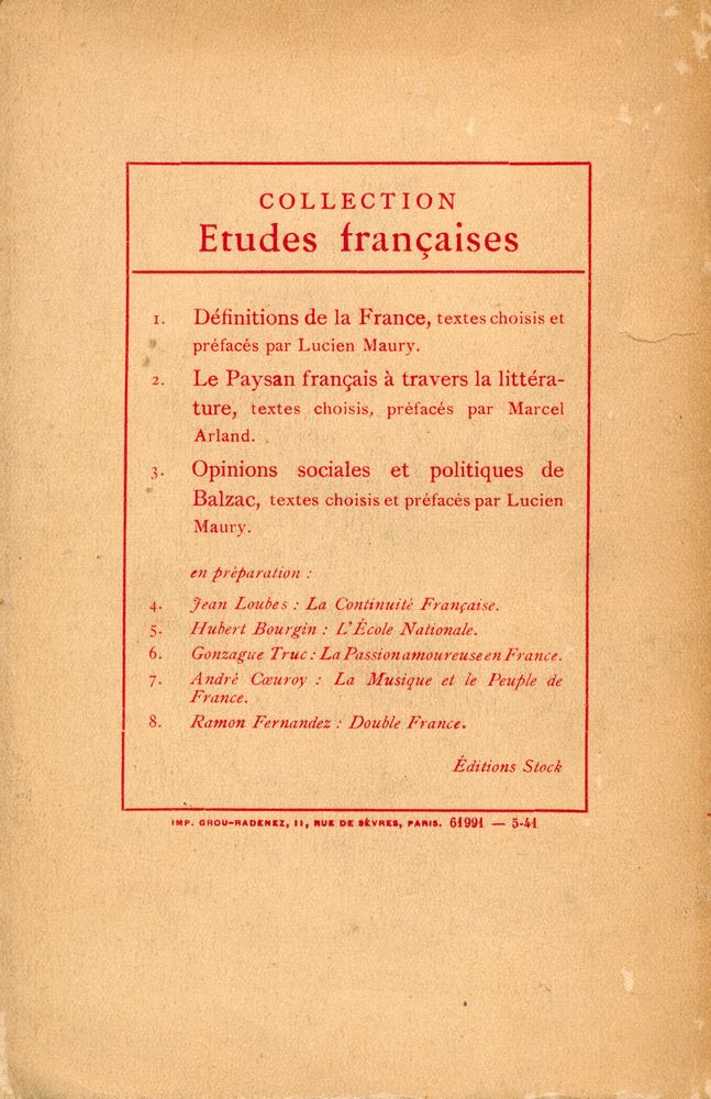 『Opinions sociales et politiques : suivi de pensées diverses』 5