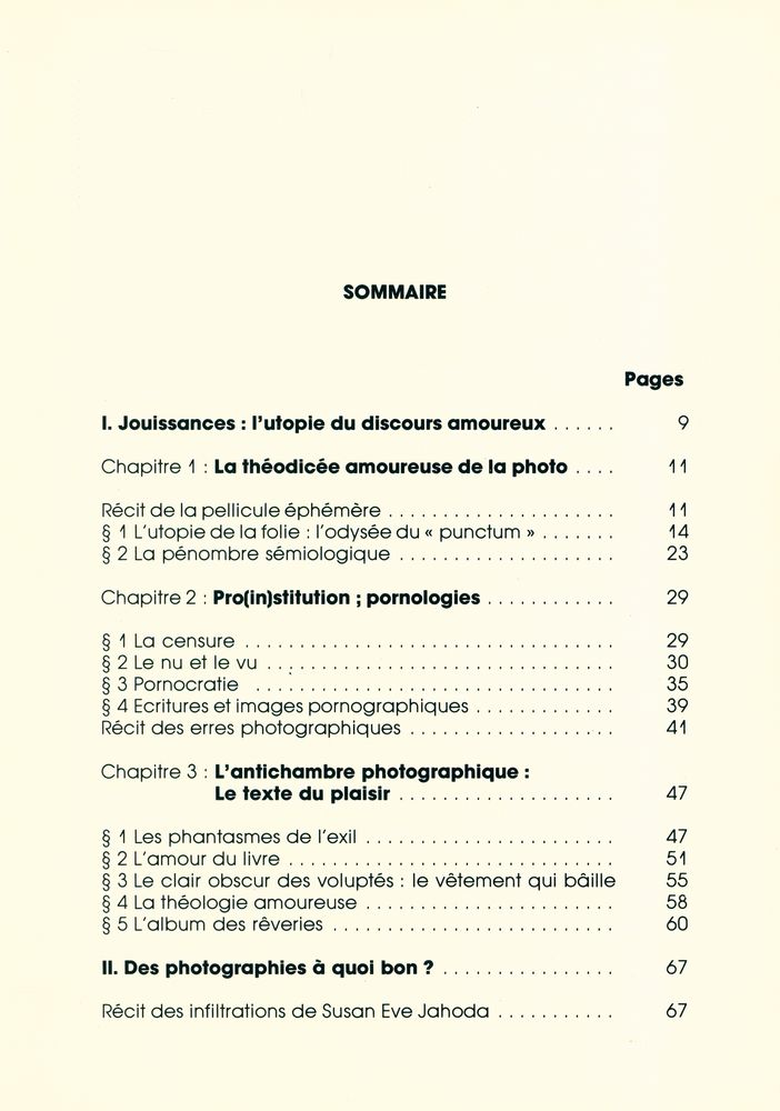 『ROLAND BARTHES et la photographie』 2