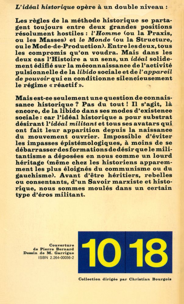 『L'Idéal historique : Revue Recherches 14』 5
