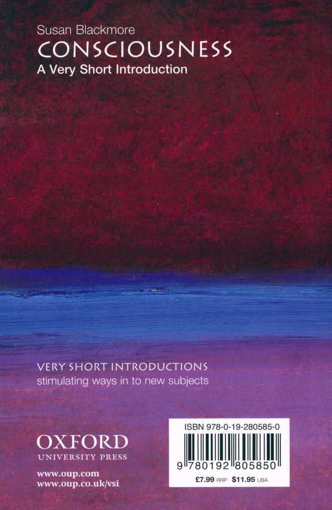『Consciousness : a very short introduction』 3