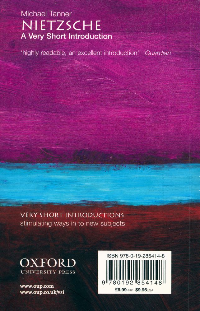 『NIETZSCHE : A Very Short Introduction』 3