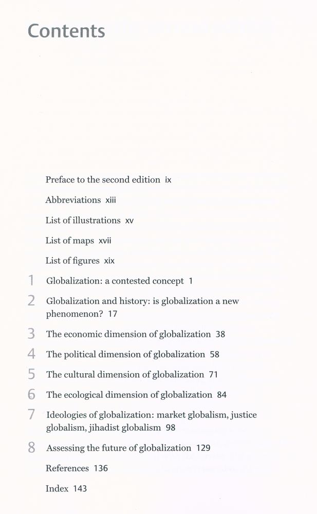 『GLOBALIZATION : A Very Short Introduction』 2