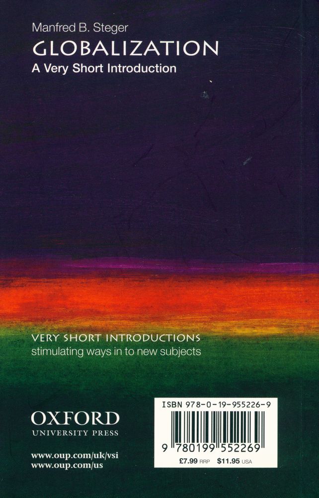 『GLOBALIZATION : A Very Short Introduction』 3