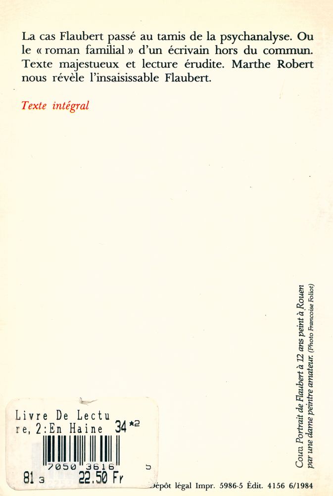 『En haine du roman』 3