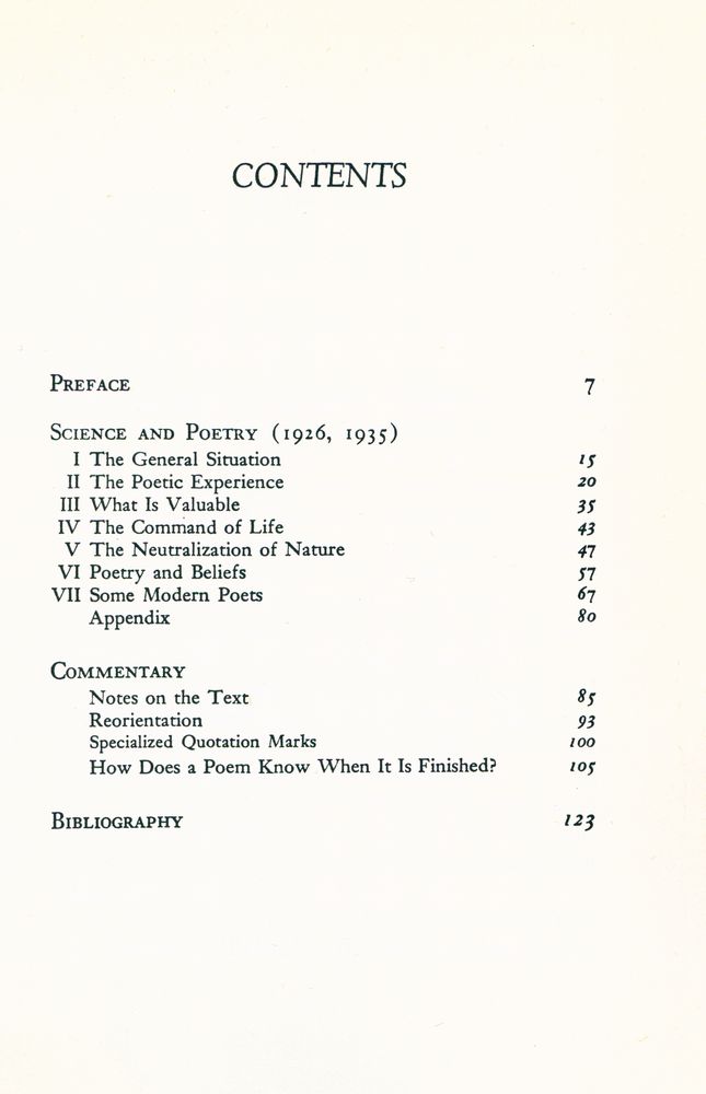 『Poetries and Sciences』 2