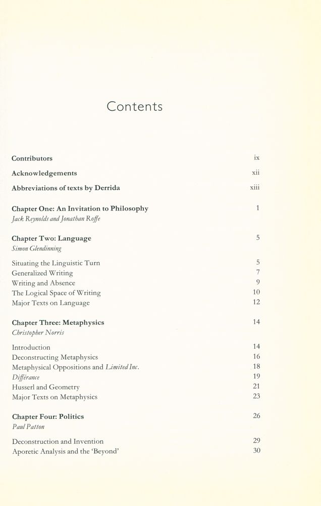 『Understanding Derrida』 2