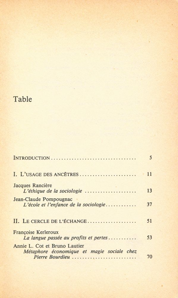 『L'empire du sociologue』 2
