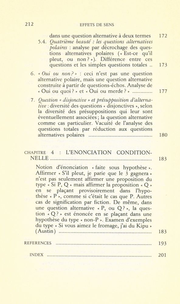 『EFFETS DE SENS』