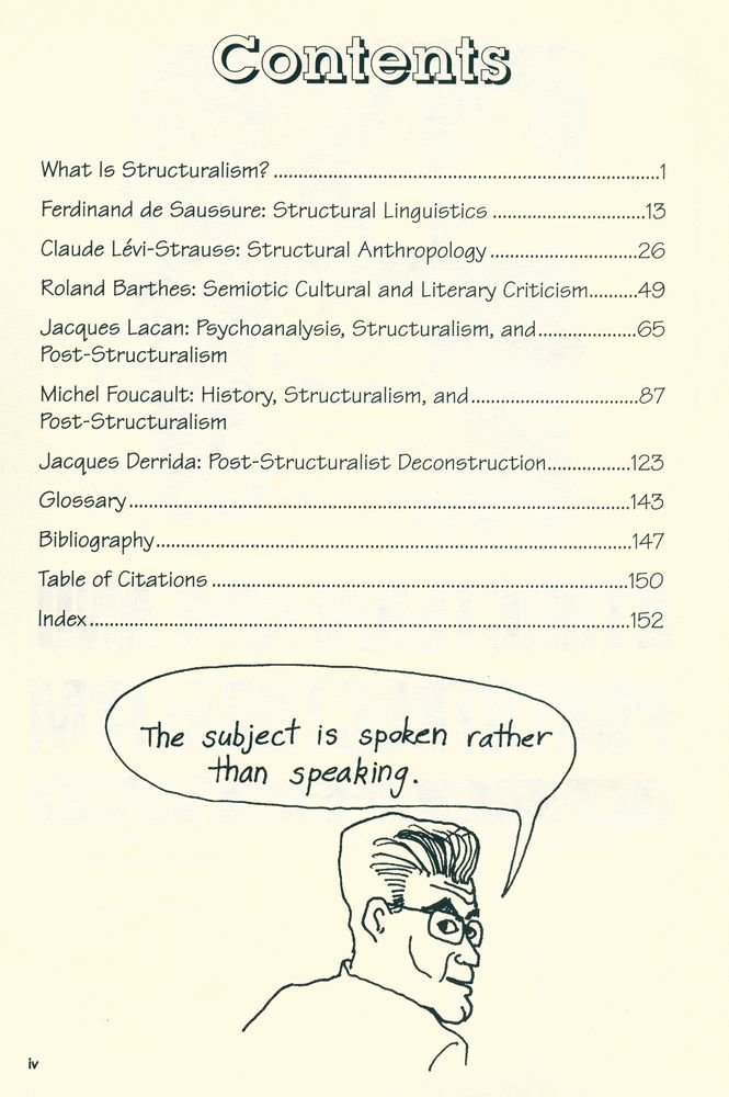 『STRUCTURALISM AND POSTSTRUCTURALISM FOR BEGINNERS』 2