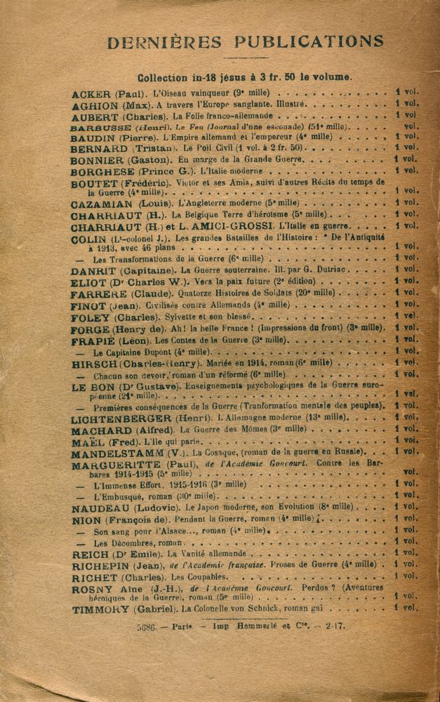『LE FEU : Journal d'une escouade : ROMAN』 3