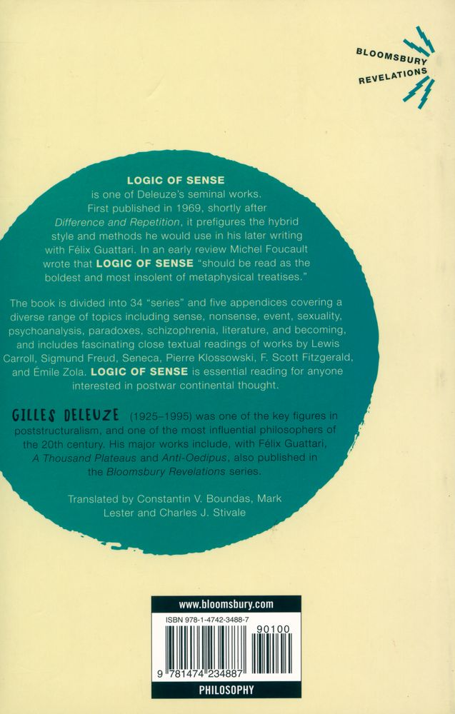 『Logic of Sense』 5