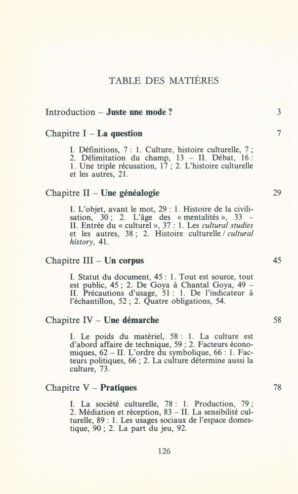 『L'histoire culturelle』 2