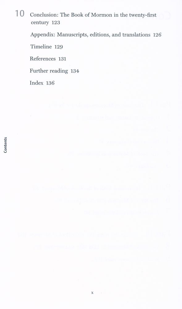 『THE BOOK OF MORMON : A Very Short Introduction』 3