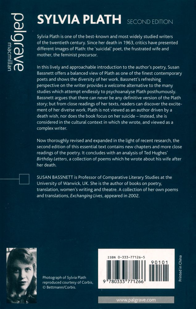 『Sylvia Plath : An Introduction to the Poetry』 3