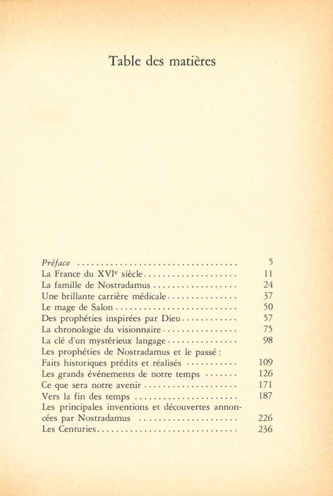 『Les prophéties de Nostradamus』 2