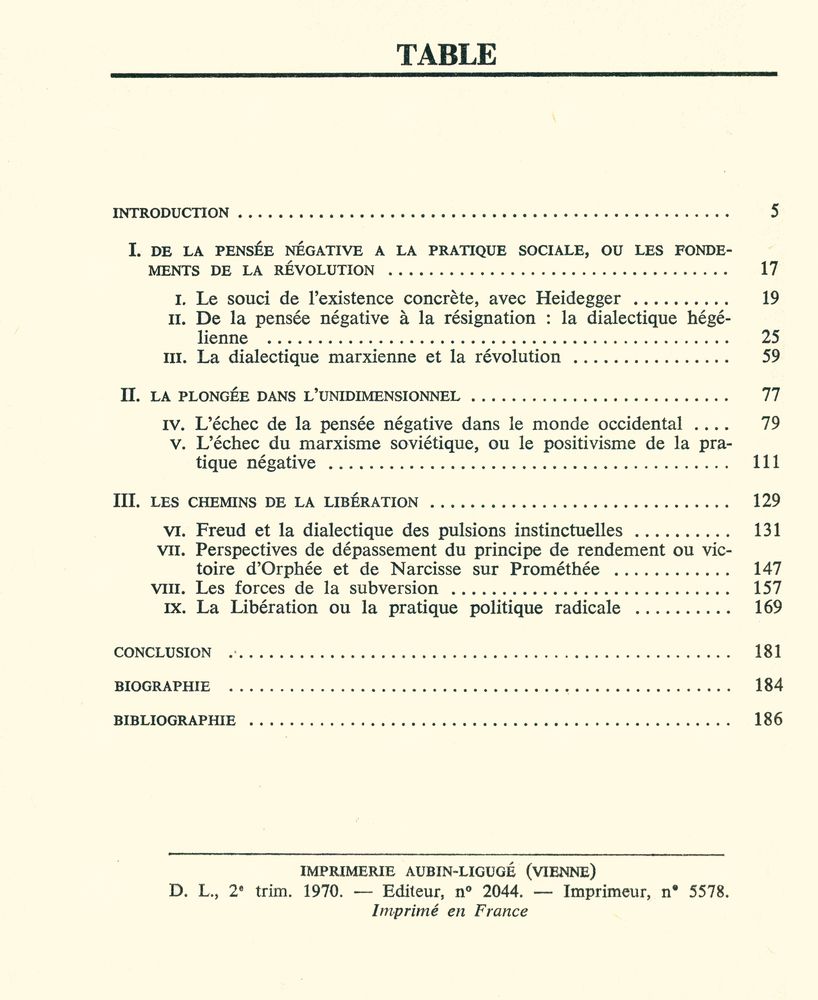 『PHILOSOPHES DEE TOUS LES TEMPS 58 - Herbert Marcuse : ou la quête d'un univers trans - prométhéen』 2