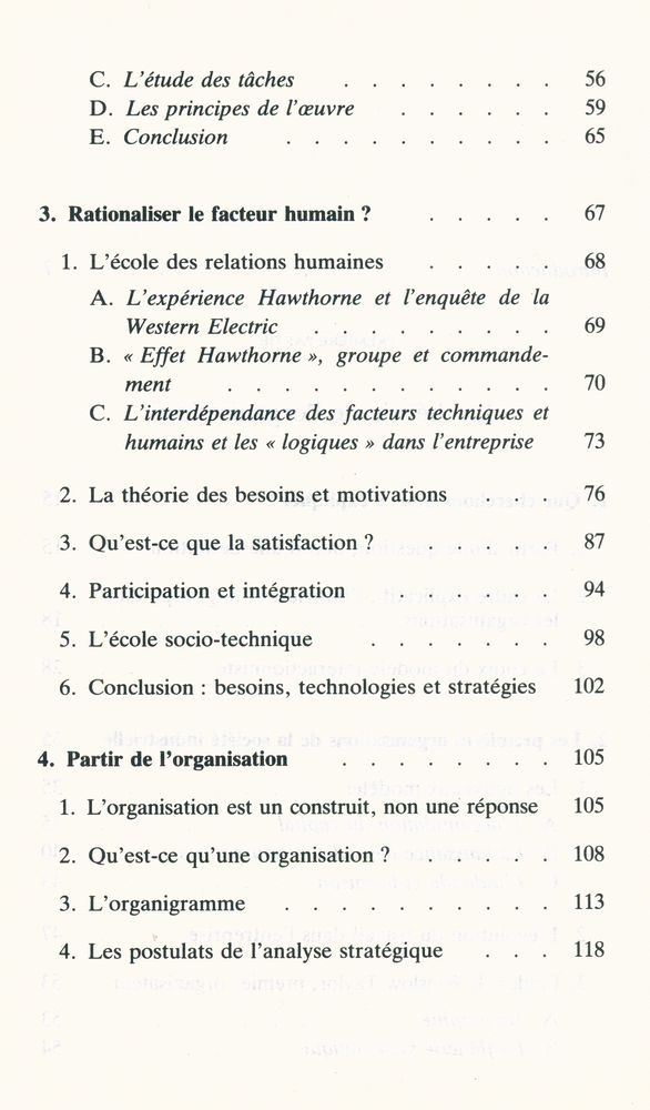 『La sociologie des organisations : Initiation théorique suivie de douze cas pratiques』 3
