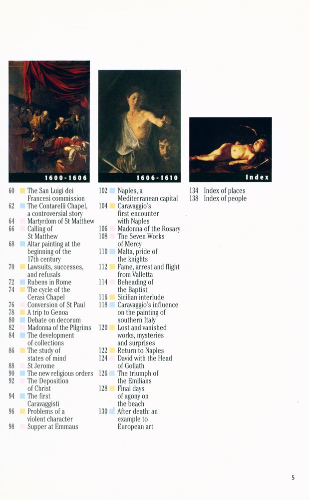 『Aet Book  Caravaggio』 3