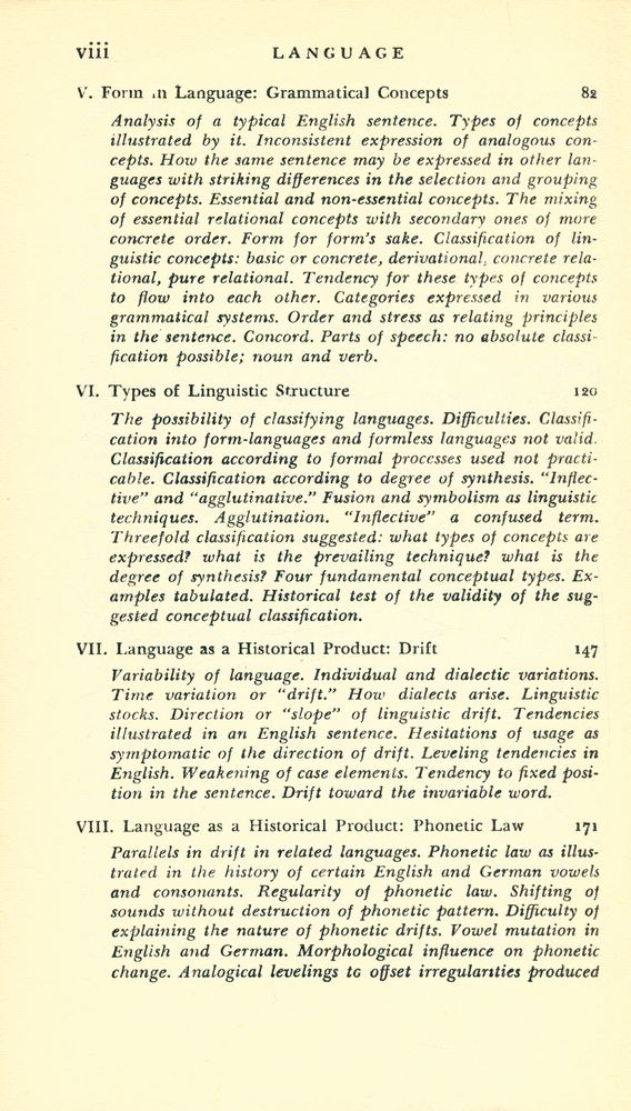 『Language An Introduction to the Study of Speech』 3