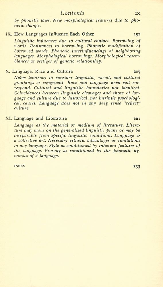 『Language An Introduction to the Study of Speech』 4