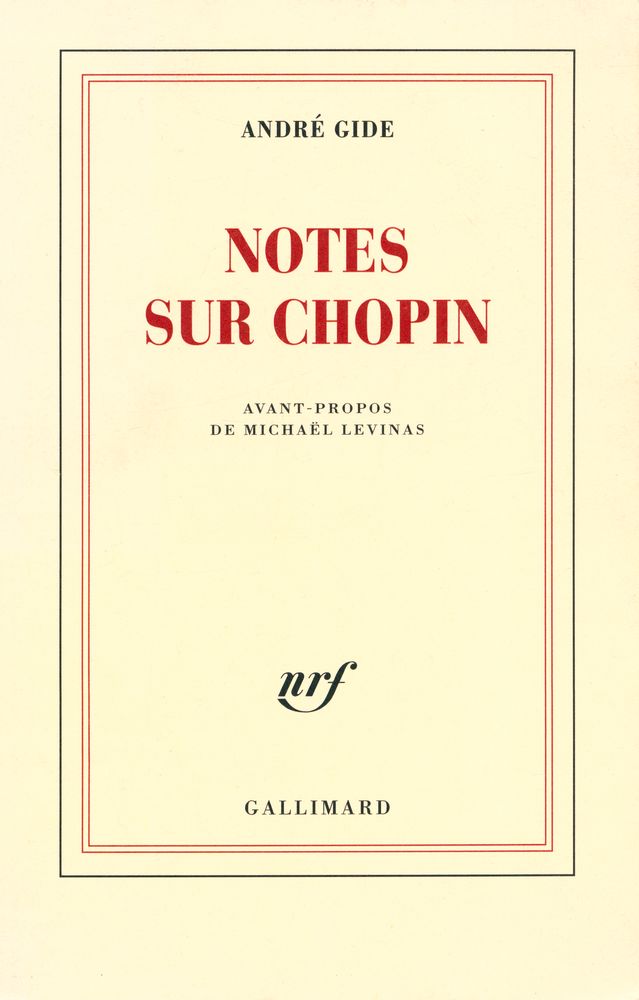 『NOTES SUR CHOPIN』 1