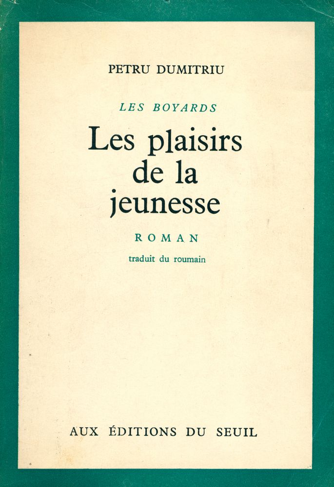 『Les plaisirs de la jeunesse』 1
