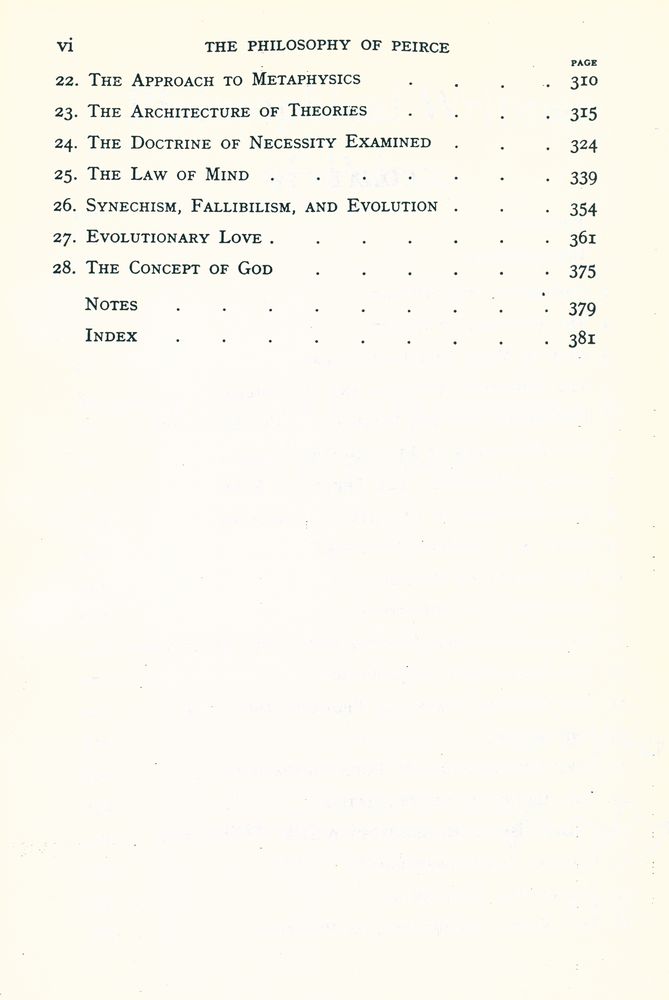 『Philosophical Writings of Peirce』 3