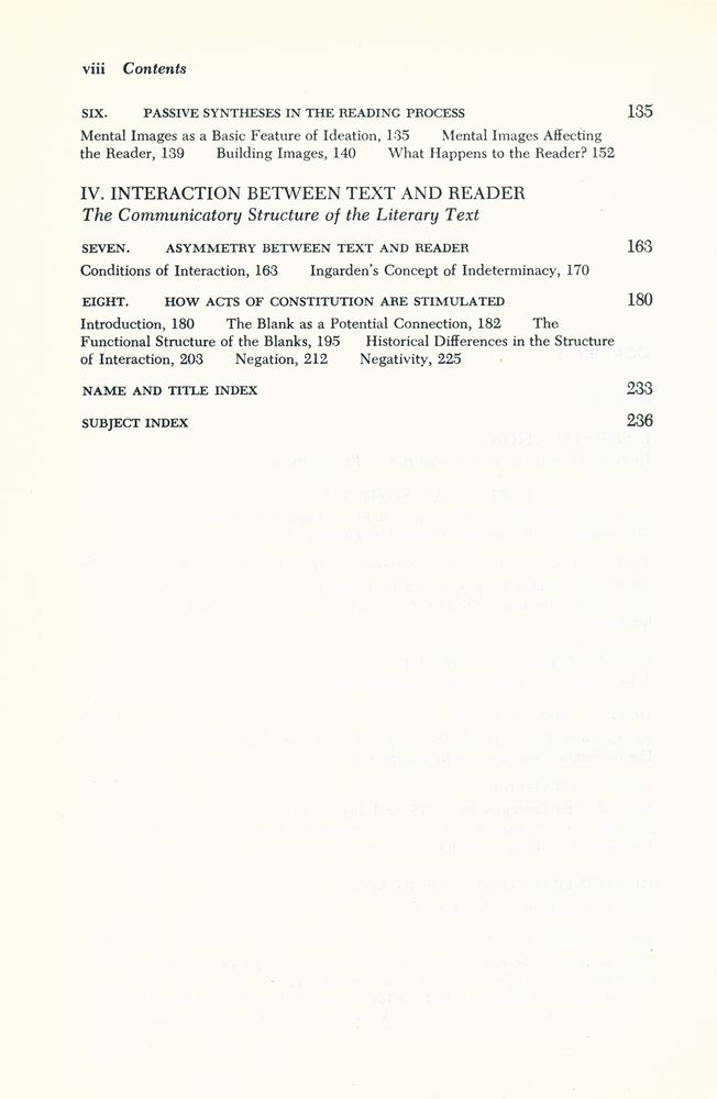 『The Act of Reading : A THEORY OF AESTHETIC RESPONSE』 3