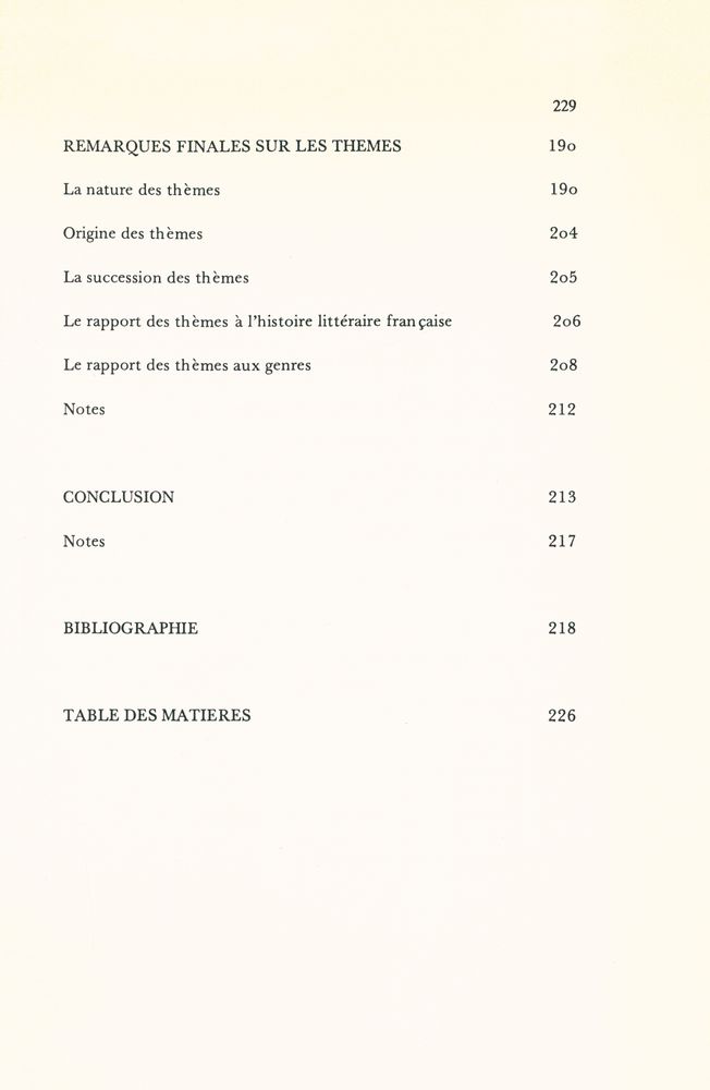『La Théorie du Roman : Thèmes et Modes』 5