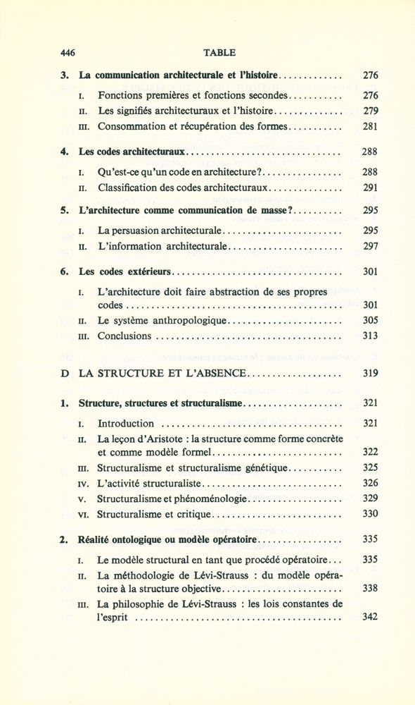 『LA STRUCTURE ABSENTE : Introduction à la recherche sémiotique』 5