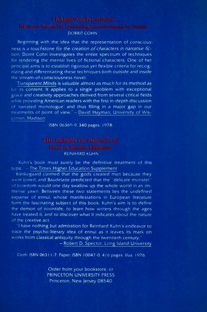 『TIME and the NOVEL : The Genealogical Imperative』 3