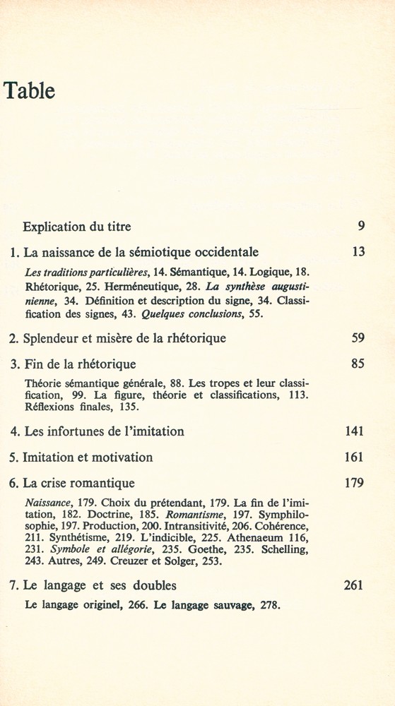 『Théories du symbole』 2