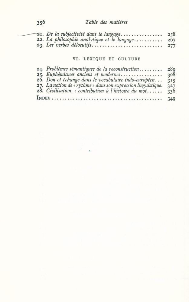 『problèmes de linguistique générale, 1』 3