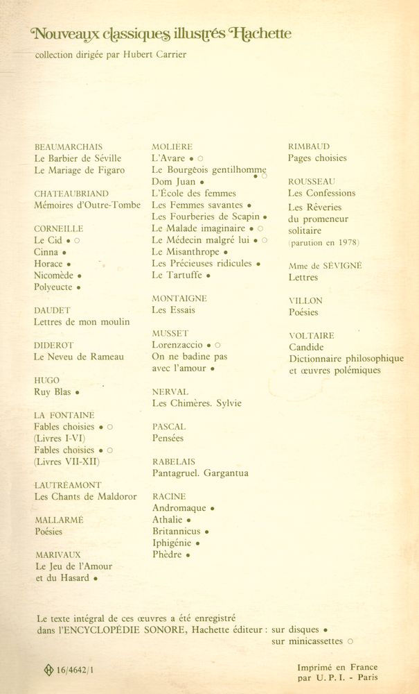 『Poésies』 4