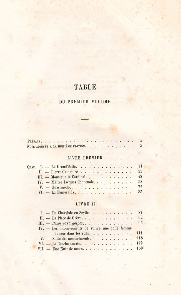 『OEUVRES COMPLÈTES DE VICTOR HUGO : ROMAN TOME Ⅲ, NOTRE - DAME DE PARIS, 1』 2