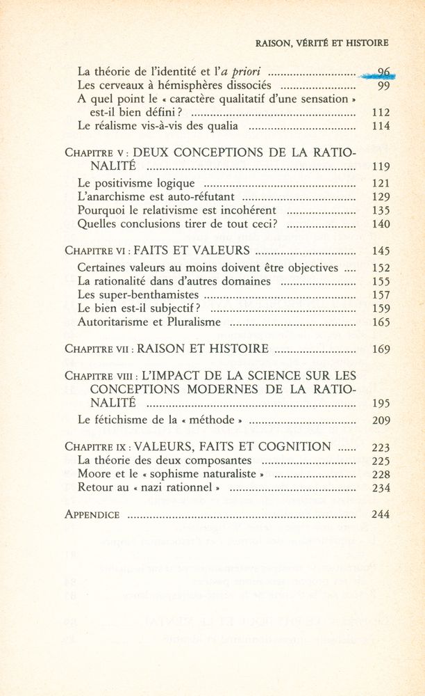 『RAISON, VÉRITÉ ET HISTOIRE』 3